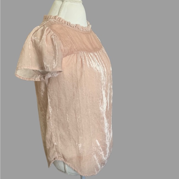 Loft “velvet” blouse - Picture 3 of 9